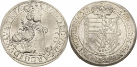 Habsburg
Erzherzog Leopold V. 1619-1632 Taler 1629, Ensisheim Voglhuber 181/IV Davenport 3353 Sehr schön