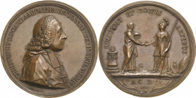 Habsburg
Maria Theresia 1740-1780 Bronzemedaille 1761 (G. Toda) Auf den Wiener Kardinal Christoph Graf Migazzi (1757-1803). Brustbild nach rechts / P...
