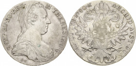 Habsburg
Maria Theresia 1740-1780 Taler 1780, Wien Spätere Prägung um 1900 Hafner 49 a Sehr schön+