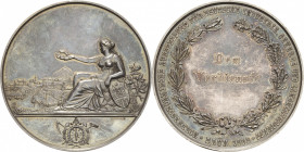 Kaiserreich Österreich
Franz Joseph I. 1848-1916 Silbermedaille 1898 (W. Beyenbach) Verdienstmedaille der Nordwestböhmischen Ausstellung für deutsche...
