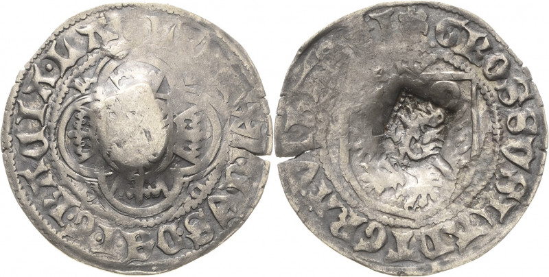 Hessen
Ludwig I., der Friedfertige 1413-1458 Kronengroschen o.J. (ab 1436), Kas...