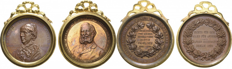 Berlin
 Bronzemedaille 1895 (O. Schultz) Tod des Berliner Apothekers Alfred Eic...