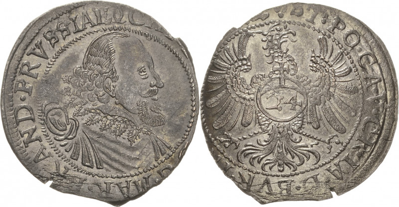 Brandenburg-Bayreuth
Christian 1603-1655 Kipper-24 Kreuzer 1622 (Jahreszahl nic...