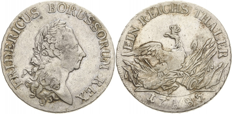 Brandenburg-Preußen
Friedrich II., der Große 1740-1786 Taler 1785, A-Berlin Old...