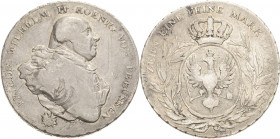 Brandenburg-Preußen
Friedrich Wilhelm II. 1786-1797 Taler 1795, o.Mzz. - Berlin Handelsmünze Olding 55 Jaeger 182 v. Schrötter 223 Davenport 2600 Fas...