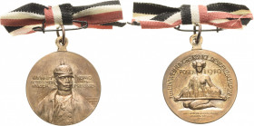 Brandenburg-Preußen
Wilhelm II. 1888-1918 Bronzemedaille 1910 (W.O. Prack) Einweihung des Königlichen Residenzschlosses in Posen. Brustbild des Kaise...