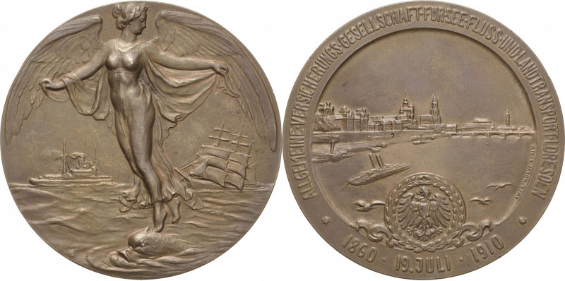 Dresden
 Bronzemedaille 1910 (AWES) 50 Jahre Allgemeinen Transportversicherungs...