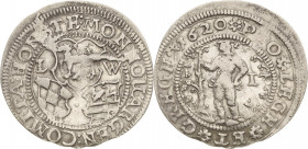 Hohnstein, Grafschaft
Friedrich Ulrich von Braunschweig 1613-1634 Kipper-12 Kreuzer 1620, LW-Hohnstein Slg. Kraaz 807 Knyphausen 9856 a 3.17 g. Sehr ...