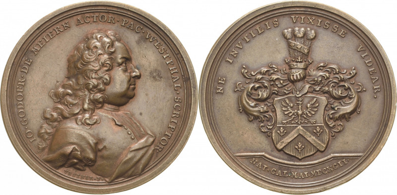 Münster
 Bronzemedaille o.J. (Vestner) Auf den Verfasser der "Geschichte des We...