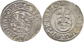 Pfalz-Veldenz
Georg Johann 1544-1592 2 Kreuzer 1586, Veldenz Noss 92 ab Slg. Memmesheimer - Feine Patina, vorzüglich+