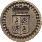 Reuss-Jüngere Linie vereinigt seit 1848
 Bronzene Petschaft Viergeteiltes Wappen (1. und 4. Grafen Reuß zu Plauen / 2. und 3. Kranichfeld). Durchmess...