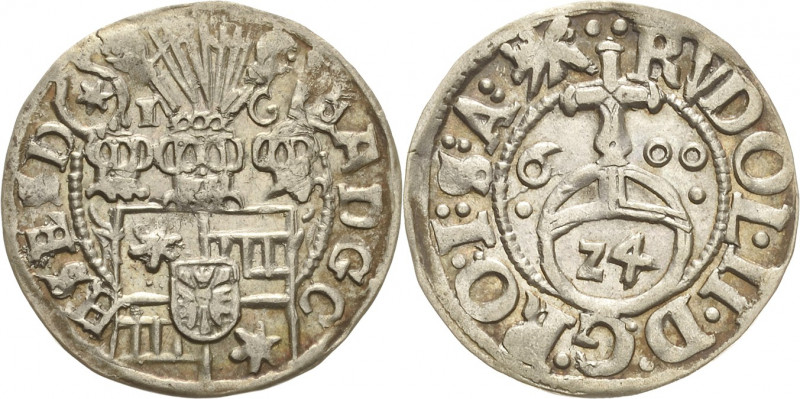 Schleswig-Holstein-Schauenburg
Adolf XIII. 1576-1601 1/24 Taler 1600, IG-Altona...