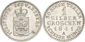 Schwarzburg-Rudolstadt
Friedrich Günther 1807-1867 Silbergroschen 1841, A-Berlin AKS 14 Jaeger 39 Seltenes und prachtvolles Exemplar. In dieser Erhal...