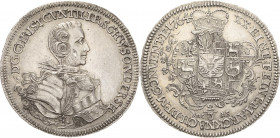Schwarzburg-Sondershausen
Christian Günther 1758-1794 2/3 Taler 1764, HC-AS-Sondershausen Fischer 401 Bethe 971 Jaeger 68 Seltenes und prachtvolles E...