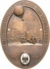 Schwarzenberg/Erzgebirge
 Einseitige teilemaillierte Bronzeplakette 1930 (G. Brehmer, Markneunkirchen) Ballonverfolgung in Schwarzenberg/Erzgebirge. ...
