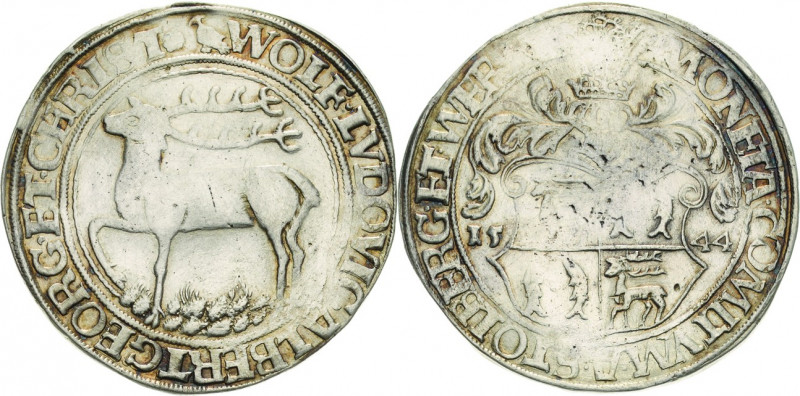 Stolberg-Stolberg
Wolfgang, Ludwig II., Albrecht Georg und Christof I. 1538-155...