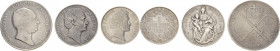 Bayern
Lot-3 Stück Taler 1809, 1871. Gulden 1841 Fast sehr schön-sehr schön