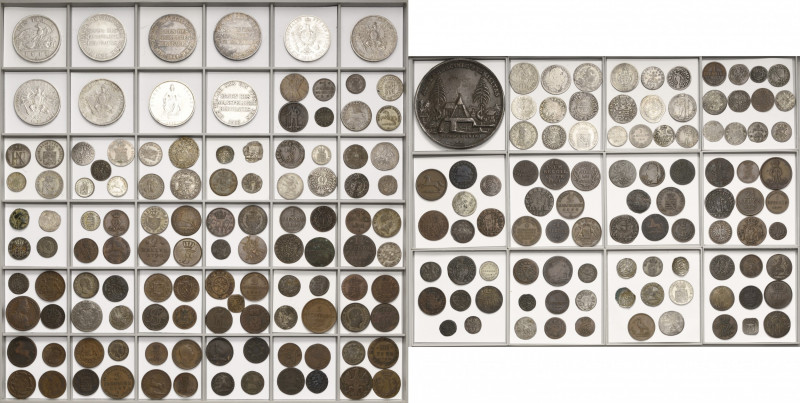 Allgemeine Lots
Lot-214 Stück Interessantes Lot von Altdeutschen Münzen vom Mit...