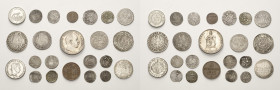 Allgemeine Lots
Lot-23 Stück Dabei: Habsburg- 20 Kreuzer 1848 KB (Zaponlackreste). Anhalt-Bernburg- 1/6 Taler 1856. Fulda- 10 Kreuzer 1766. Hamburg- ...