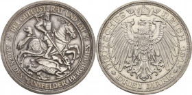 Preußen
Wilhelm II. 1888-1918 3 Mark 1915 A Mansfeld Jaeger 115 Vorzüglich/vorzüglich-prägefrisch