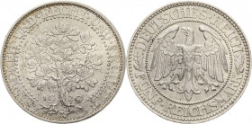 Gedenkausgaben
 5 Reichsmark 1929 A Eichbaum Jaeger 331 Kl. Flecken, vorzüglich-Stempelglanz
