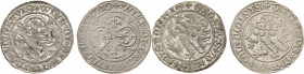 Sachsen - Die Markgrafschaft Meissen
Wilhelm I. von Meißen 1381-1407 Kreuzgroschen o.J (1405/1407), Kreuz-Freiberg Mehner 4/25 Krug 366/2, 367/6 Herh...
