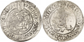 Sachsen - Das Kurfürstentum
Kurfürst Friedrich II. von Sachsen, der Sanftmütige 1428-1464 Judenkopfgroschen o.J. (1441/1451), 6-strahliger Stern-Zwic...
