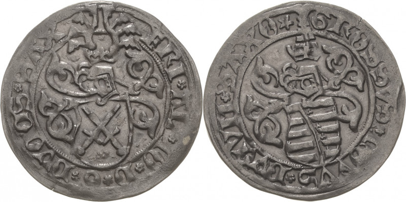 Sachsen-Kurlinie ab 1486 bis 1547 (Ernestiner)
Friedrich III., Albrecht und Joh...