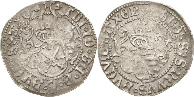 Sachsen-Kurlinie ab 1486 bis 1547 (Ernestiner)
Friedrich III., Georg und Johann...