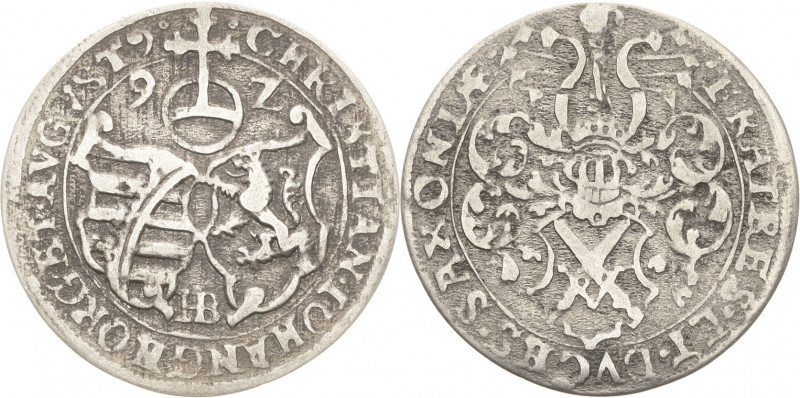 Sachsen-Kurlinie ab 1547 (Albertiner)
Christian II., Johann Georg I. und August...