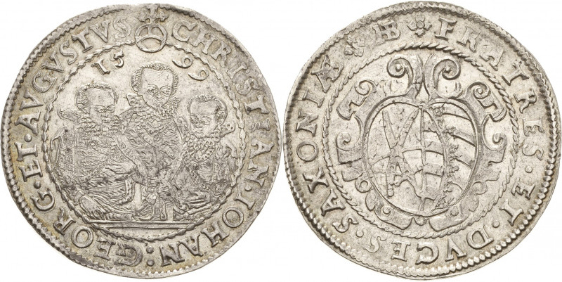 Sachsen-Kurlinie ab 1547 (Albertiner)
Christian II., Johann Georg I. und August...