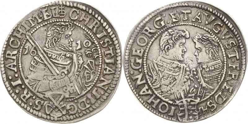 Sachsen-Kurlinie ab 1547 (Albertiner)
Christian II., Johann Georg I. und August...