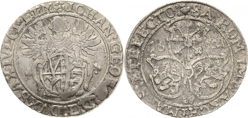 Sachsen-Kurlinie ab 1547 (Albertiner)
Johann Georg I. (1611-) 1615-1656 Kipper-...