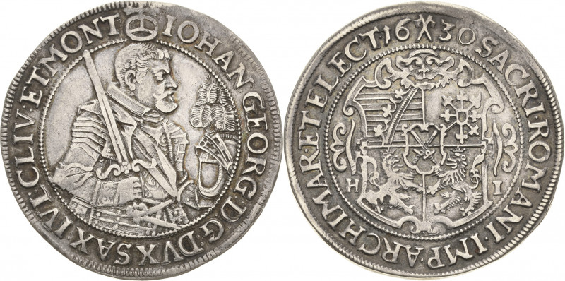 Sachsen-Kurlinie ab 1547 (Albertiner)
Johann Georg I. (1611-) 1615-1656 1/2 Tal...