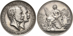 Sachsen-Medaillen
 Silbermedaille 1891 (H. Spieler/L.D.) 25-jähriges Firmenjubiläum des Landwirtschaftlichen Kreditvereins im Königreich Sachsen. Köp...