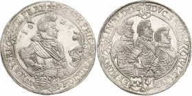 Sachsen-Altenburg 1603-1672
Johann Philipp, Friedrich, Johann Wilhelm, Friedrich Wilhelm II. 1603-1625 Taler 1625, WA-Saalfeld Rv-Umschrift endet ALD...