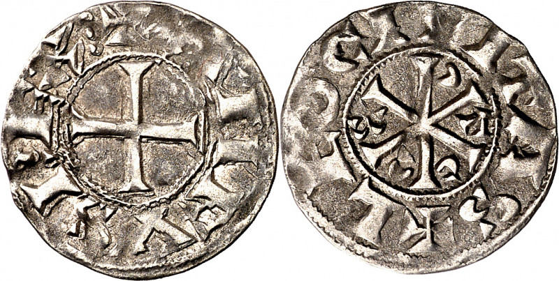 Alfonso VI (1073-1109). León. Dinero. (M.M. A6:12.7) (Imperatrix A6:12.7, mismo ...