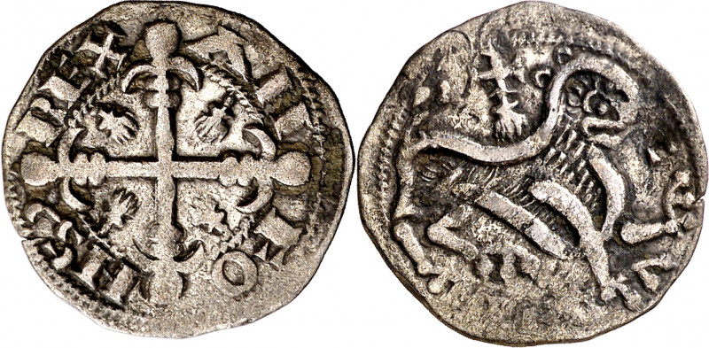 Alfonso IX (1188-1230). ¿Zamora? Dinero. (M.M. A9:5.6) (Imperatrix A9:5.6, mismo...