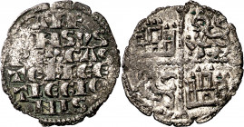 Alfonso X (1252-1284). Taller indeterminado. Dinero de las 6 líneas. (M.M. A10:4.70) (AB. 245.1). Parte de brillo original. Escasa. 0,66 g. MBC/MBC+.