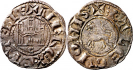Alfonso X (1252-1284). Córdoba. Dinero prieto. (M.M. A10:6.7) (AB. 249, como pepión). Buen ejemplar. Escasa. 0,92 g. MBC+.