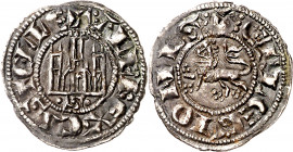 Alfonso X (1252-1284). Sevilla. Dinero prieto. (M.M. A10:6.30) (Imperatrix A10:6.30, mismo ejemplar) (AB. 254.1, como pepión). Bella. Muy escasa así. ...