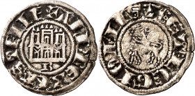 Alfonso X (1252-1284). Burgos. Meaja prieta. (Imperatrix A10:7.1, mismo ejemplar) (AB. 259, como medio pepión). Pequeños fallos del cospel. Muy rara. ...