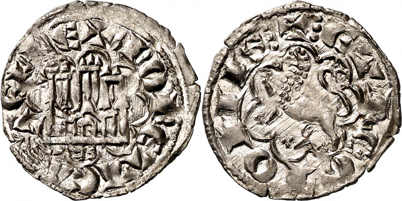 Alfonso X (1252-1284). Burgos. Blanca Alfonsí. (Imperatrix A10:11.5, mismo ejemp...