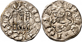 Alfonso X (1252-1284). Murcia. Blanca Alfonsí. (Imperatrix A10:11.27, mismo ejemplar) (AB. 268.1, como novén). Bella. Parte de brillo original. 0,80 g...