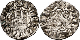 Alfonso X (1252-1284). Toledo. Blanca Alfonsí. (M.M. A10:11.35) (Imperatrix A10:11.35, mismo ejemplar) (AB. 271, como novén). Mínima manchita. Bella. ...