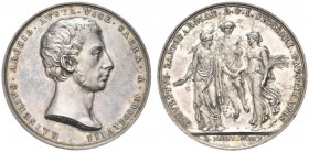 MILANO. Francesco I D’Asburgo Lorena (Arciduca d’Austria), 1815-1835. Medaglia 1818 opus L. Manfredini. Ar gr. 27,99 mm 37,3 Dr. RAINERIVS ARCHID AVST...