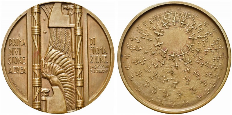 ROMA. Ventennio Fascista, dal 1923 al 1943. Medaglia 1939 opus A. Mastrojanni. Æ...