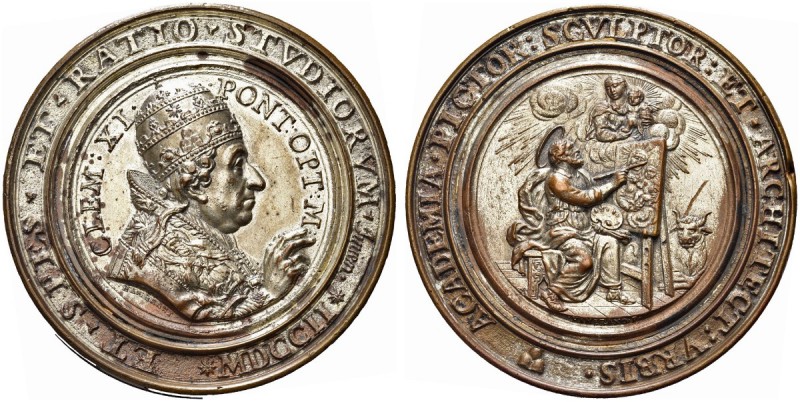 ROMA. Clemente XI (Gian Francesco Albani), 1700-1721. Medaglia 1702 coniata otte...
