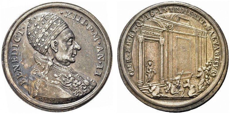 ROMA. Benedetto XIII (Pier Francesco Vincenzo Maria Orsini), 1724-1730. Medaglia...