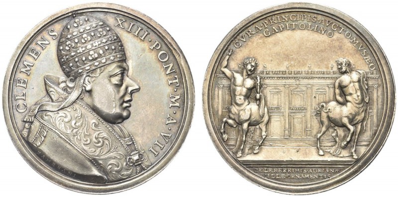 ROMA. Clemente XIII (Carlo Rezzonico), 1758-1769. Medaglia 1765 a. VII opus F. H...